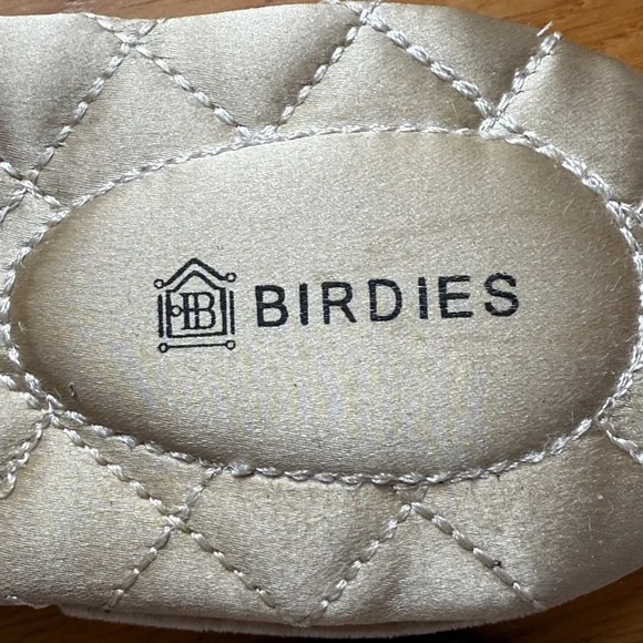 Birdies Velvet Songbird Jeweled Slipper Sz 12